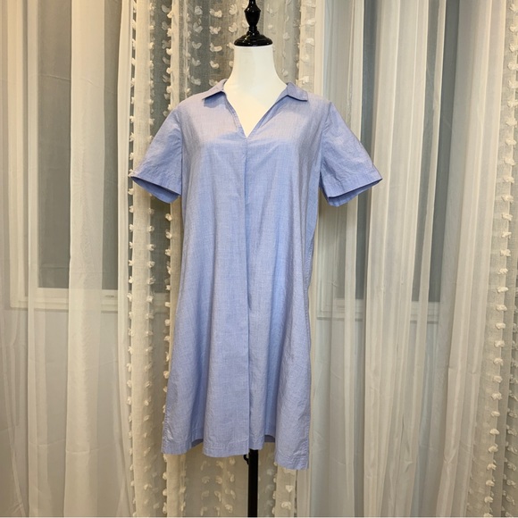 Madewell Dresses & Skirts - Madewell Light Blue Short Sleeve Mini Dress